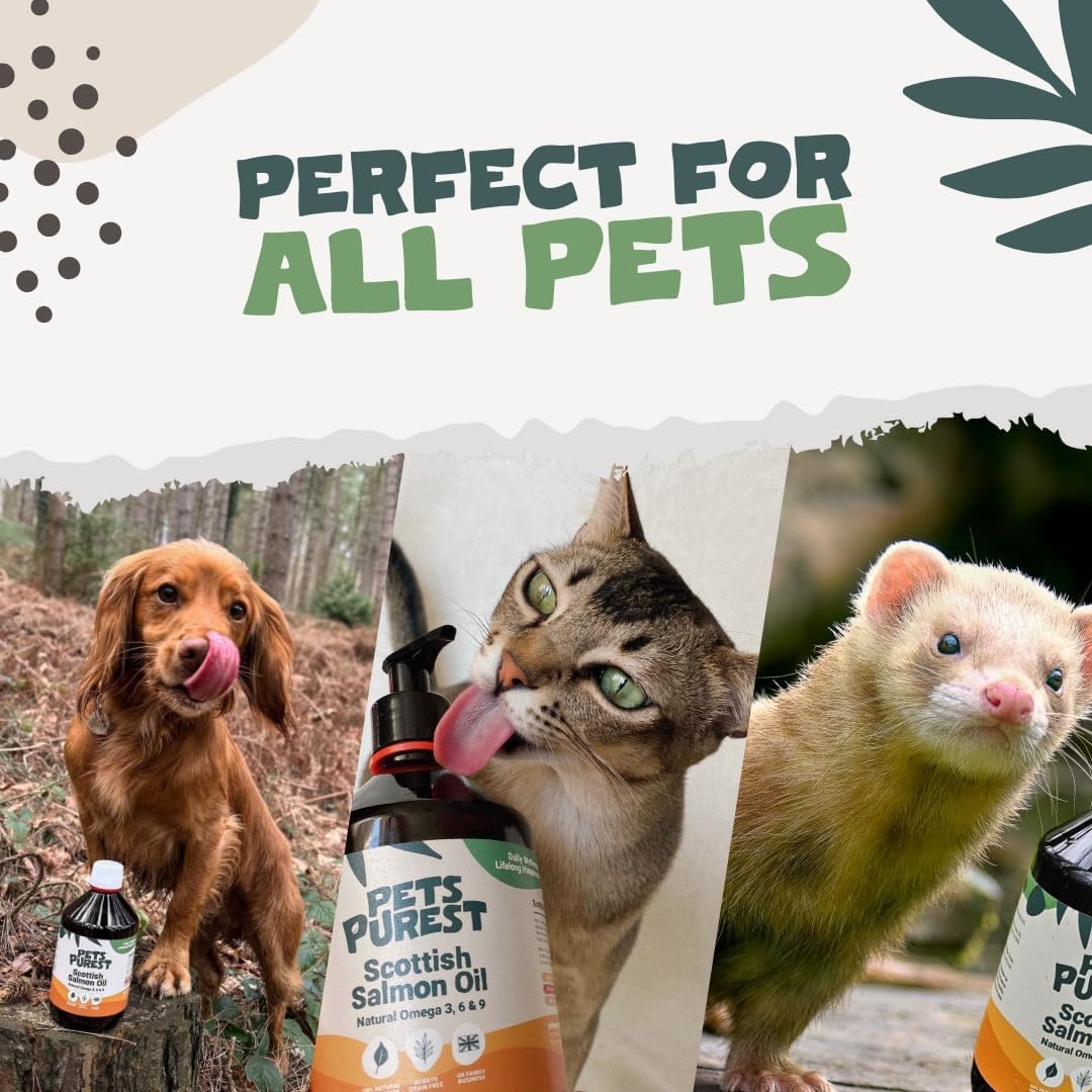 Pet Purest Scottish Salmon Oil – 500ml